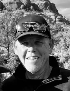 Portrait of Scott, encaustic artist